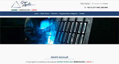 Desktop Screenshot of grupoaguilar.com.br